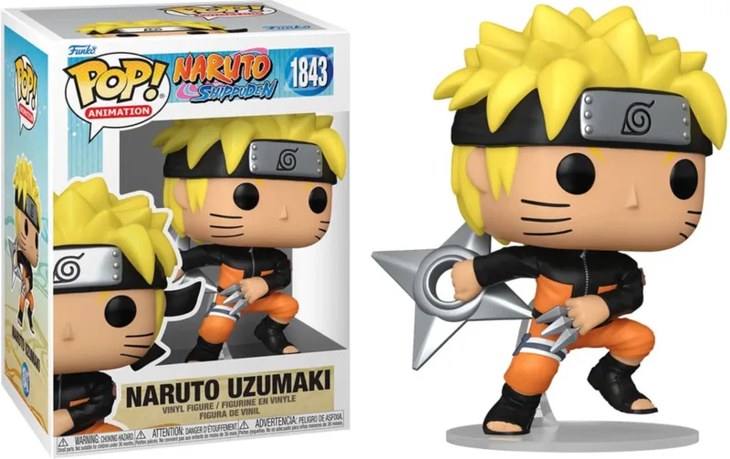 Naruto Shippuden Funko Pop Vinyl: Naruto Uzumaki (1843) van Funko – cover