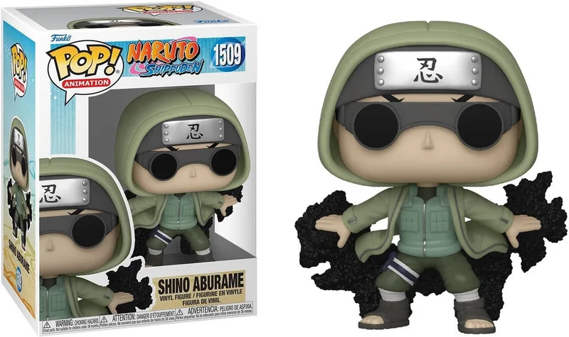 Naruto Shippuden Funko Pop Vinyl: Shino Aburame van Funko – cover 1 van 2
