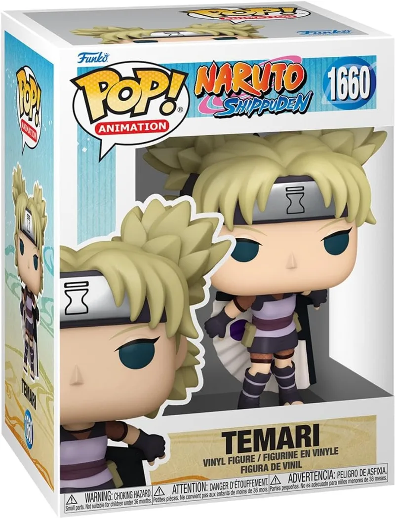 Naruto Shippuden Funko Pop Vinyl: Temari van Funko – cover 1 van 2