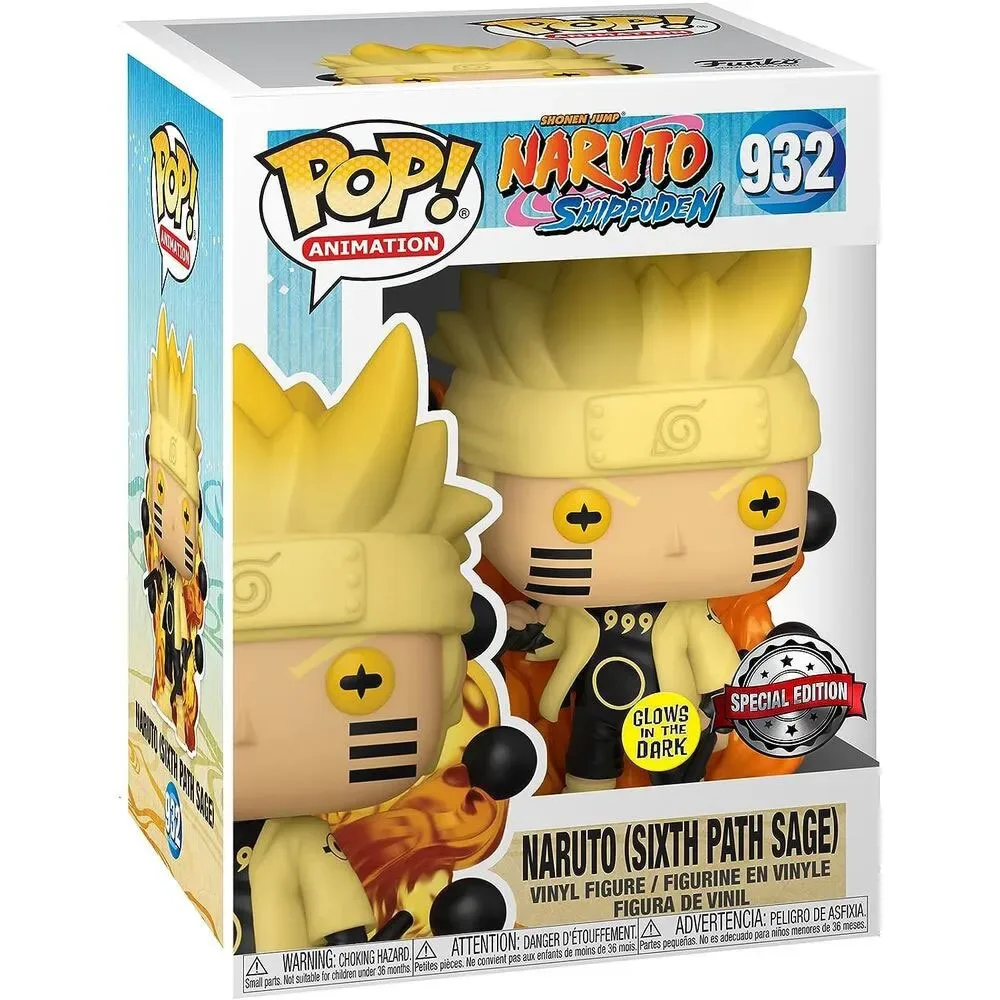 Naruto Wijze Van De Zes Paden Glow-in-the-dark Figuur från Funko – omslag
