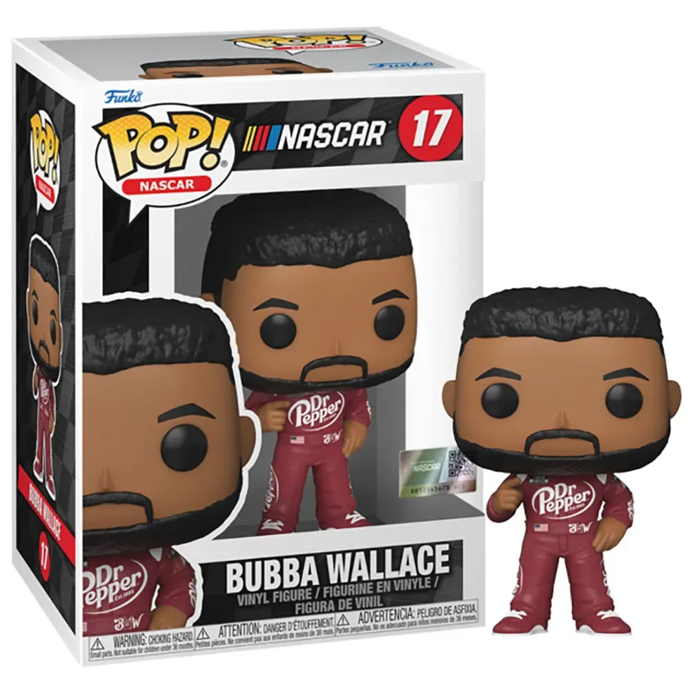 Nascar Bubba Wallace 17 Figuur by Funko – cover