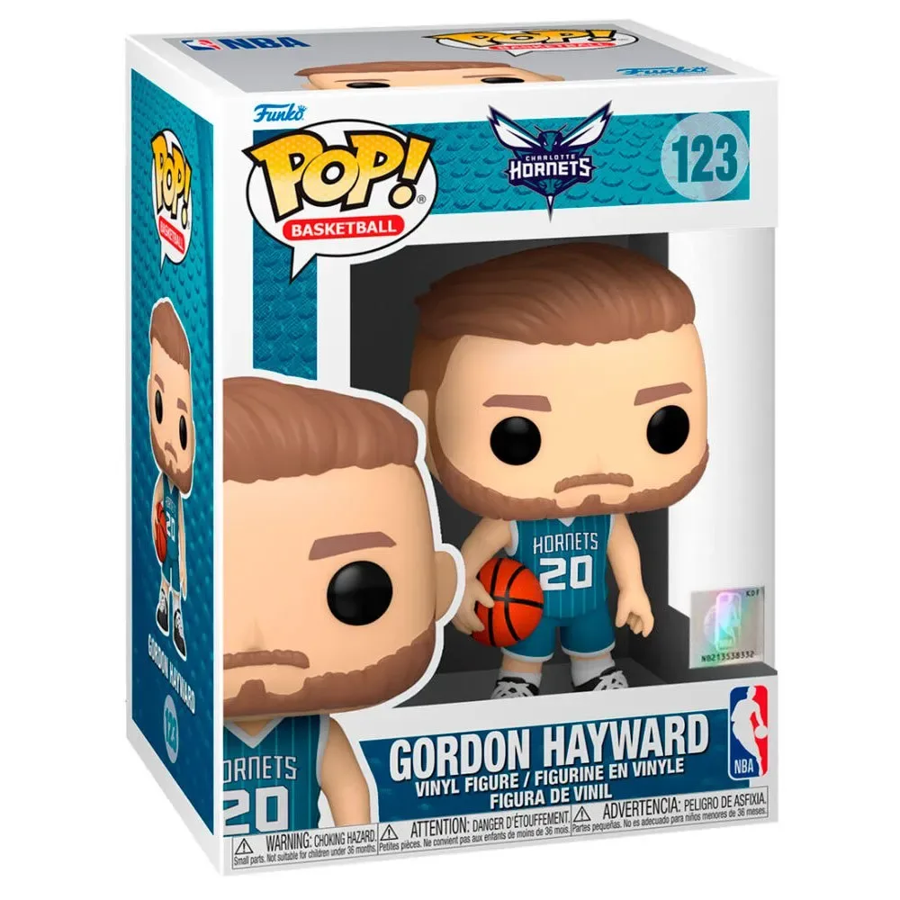Nba Celtics Hornets Gordon Hayward Turkis Trøje Figur fra Funko – cover