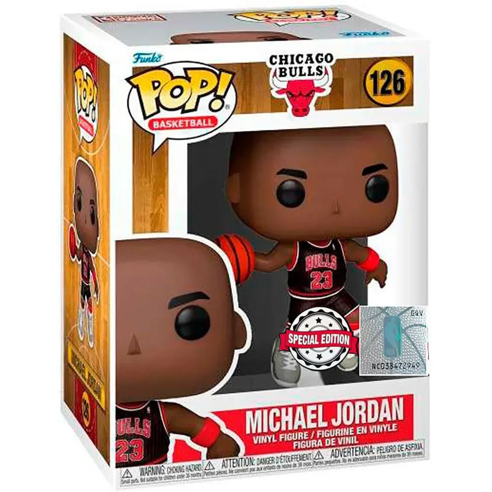 Nba Chicago Bulls Michael Jordan Met Jordans Exclusief Figuur by Funko – cover