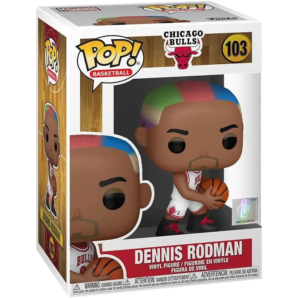 Nba Legends Dennis Rodman Bulls Thuistenue Figuur by Funko – cover