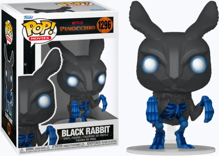 Netflix Pinocchio Funko Pop Vinyl: Black Rabbit by Funko – cover 1 of 3