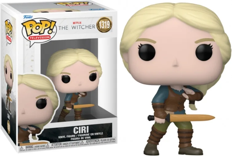Netflix The Witcher Season 2 Funko Pop Vinyl: Ciri with Sword by Funko – cover