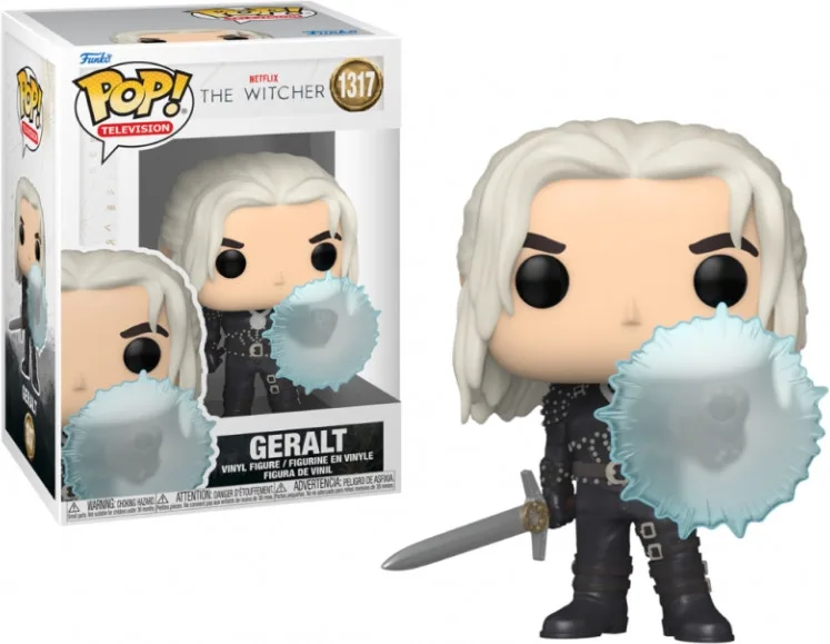 Netflix The Witcher Season 2 Funko Pop Vinyl: Geralt with Shield van Funko – cover 1 van 3