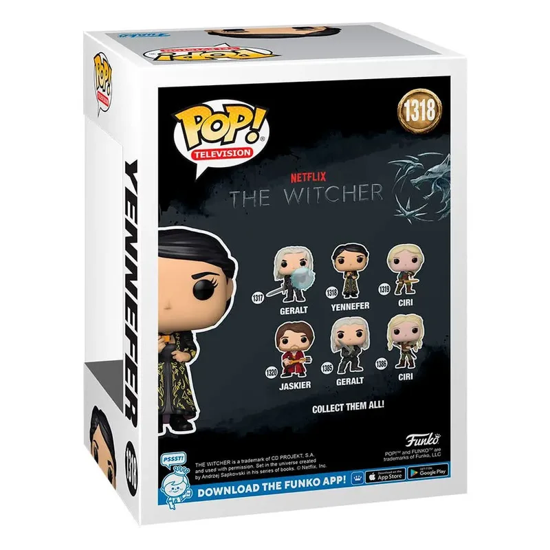 Netflix The Witcher Season 2 Funko Pop Vinyl: Yennefer van Funko – cover 2 van 3