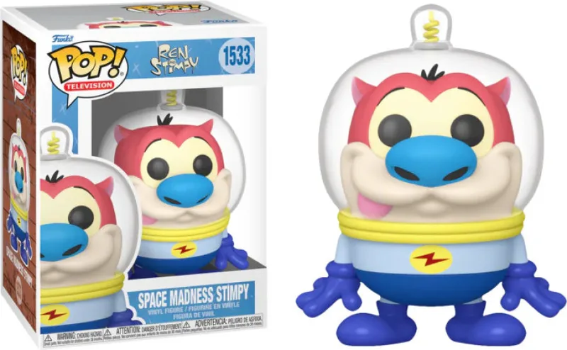 Nickelodeon Rewind Funko Pop Vinyl: Space Madness Stimpy van Funko – cover 1 van 2