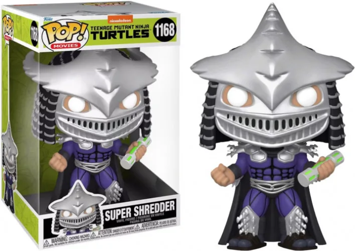 Nickelodeon Teenage Mutant Ninja Turtles Funko Pop Vinyl: Jumbo Super Shredder (Special Edition) de Funko – jaquette