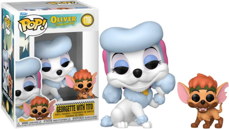 Oliver & Company Funko Pop Vinyl: Georgette with Tito van Funko – cover 1 van 2