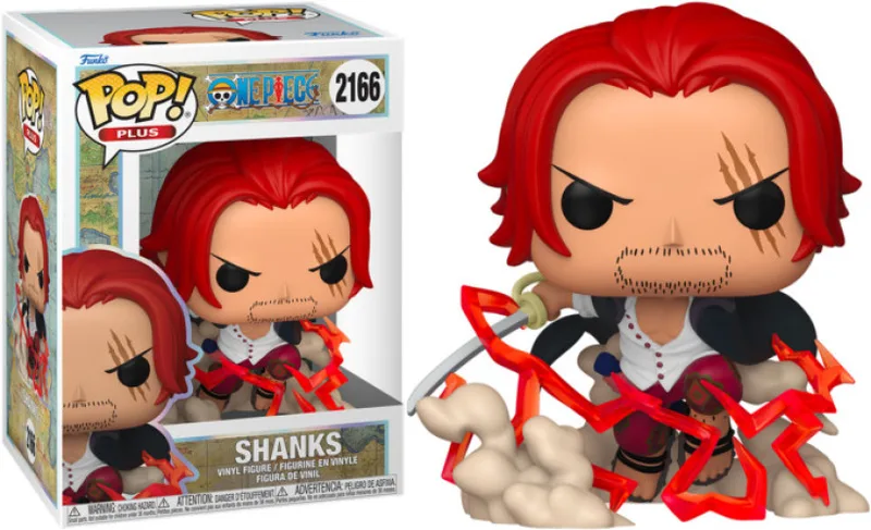 One Piece Funko Pop Plus Vinyl: Shanks (Conq. Haki) by Funko – cover 1 of 3