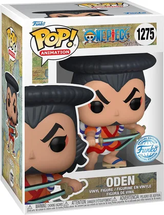 One Piece Funko Pop Vinyl: Oden (Special Edition) van Funko – cover 1 van 3