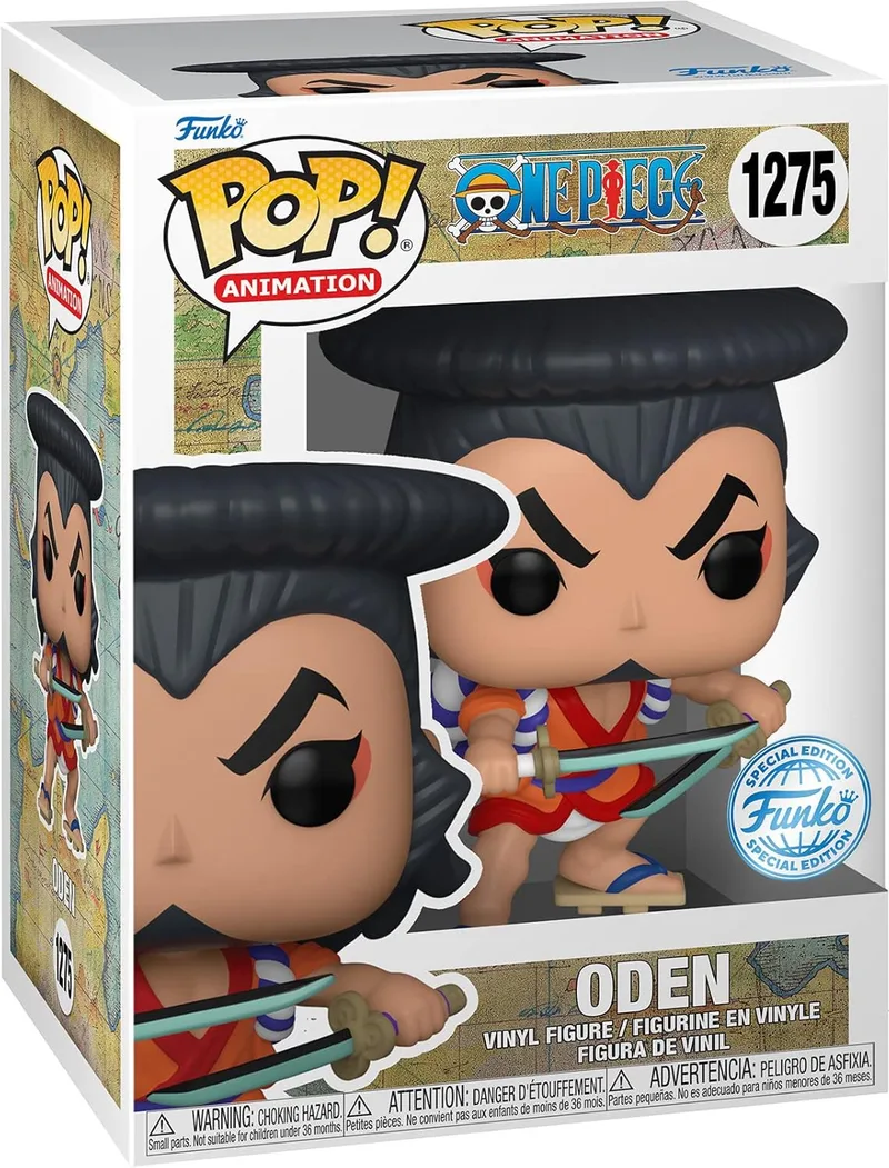 One Piece Funko Pop Vinyl: Oden (Special Edition) van Funko – cover 1 van 3