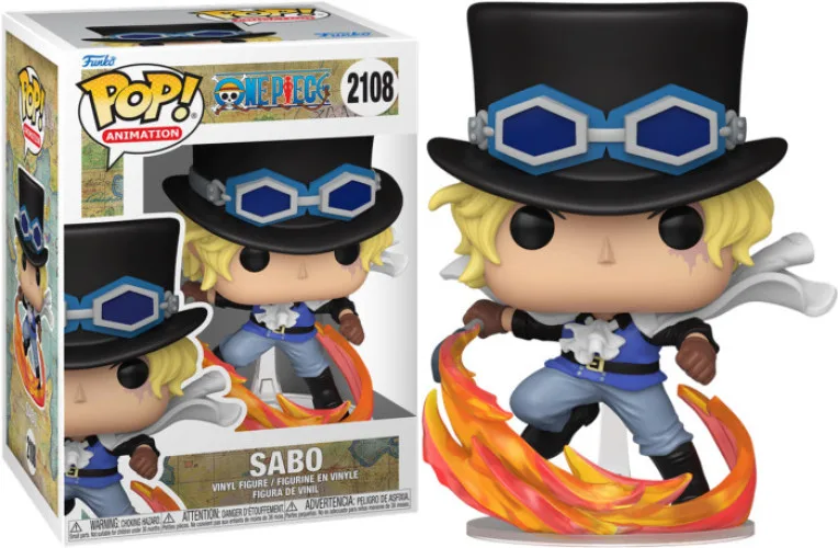 One Piece Funko Pop Vinyl: Sabo (Attacking with Pipe) van Funko – cover