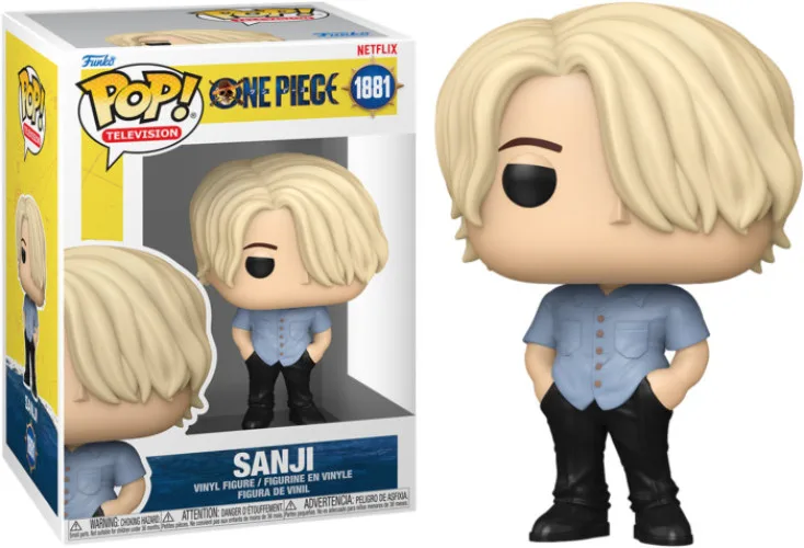 One Piece Netflix Series Funko Pop Vinyl: Sanji van Funko – cover