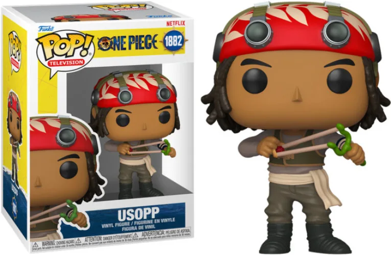 One Piece Netflix Series Funko Pop Vinyl: Usopp van Funko – cover