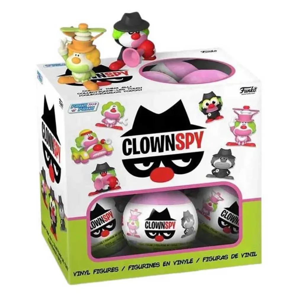 Figurine Paka Paka Clown Espion de Funko – jaquette