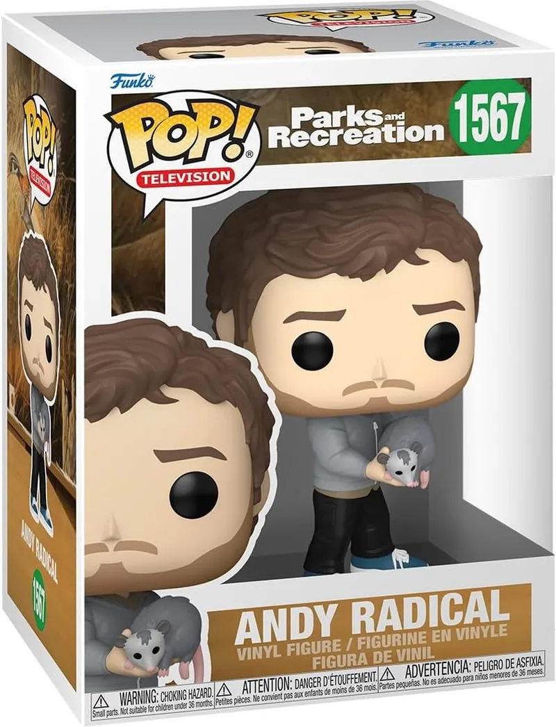 Parks and Recreation 15th Funko Pop Vinyl: Andy Radical by Funko – cover 1 of 2