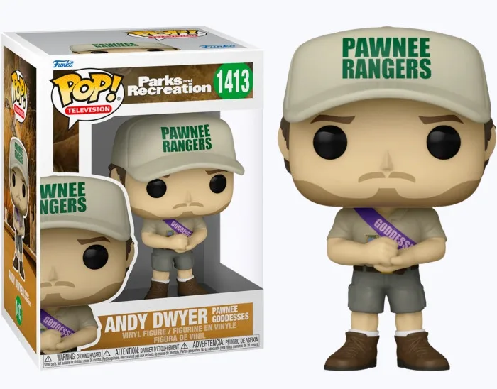 Parks and Recreation Funko Pop Vinyl: Andy with Sash van Funko – cover