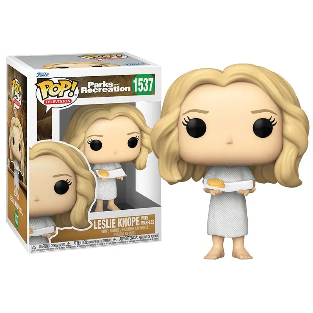 Parks And Recreation Leslie Knope-figur fra Funko – cover