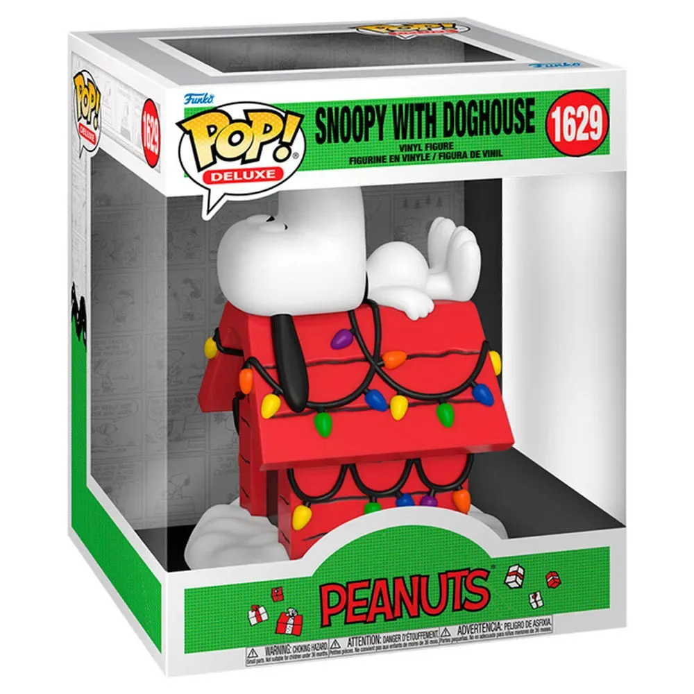 Peanuts Deluxe Snoopy Met Hondenhok Figuur by Funko – cover