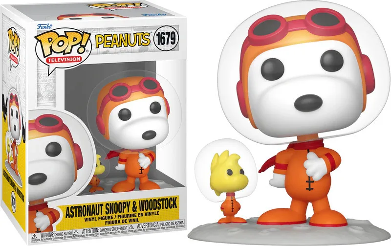Peanuts Funko Pop Vinyl: Astronaut Snoopy & Woodstock by Funko – cover