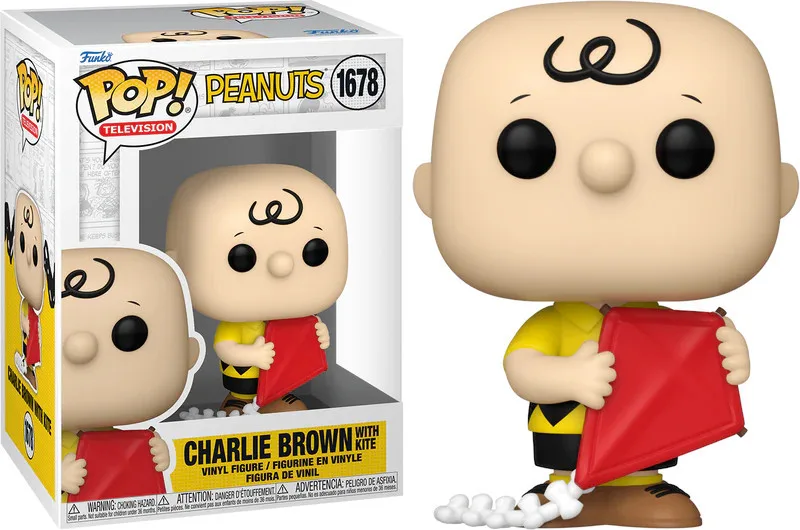 Peanuts Funko Pop Vinyl: Charlie Brown with Kite by Funko – cover