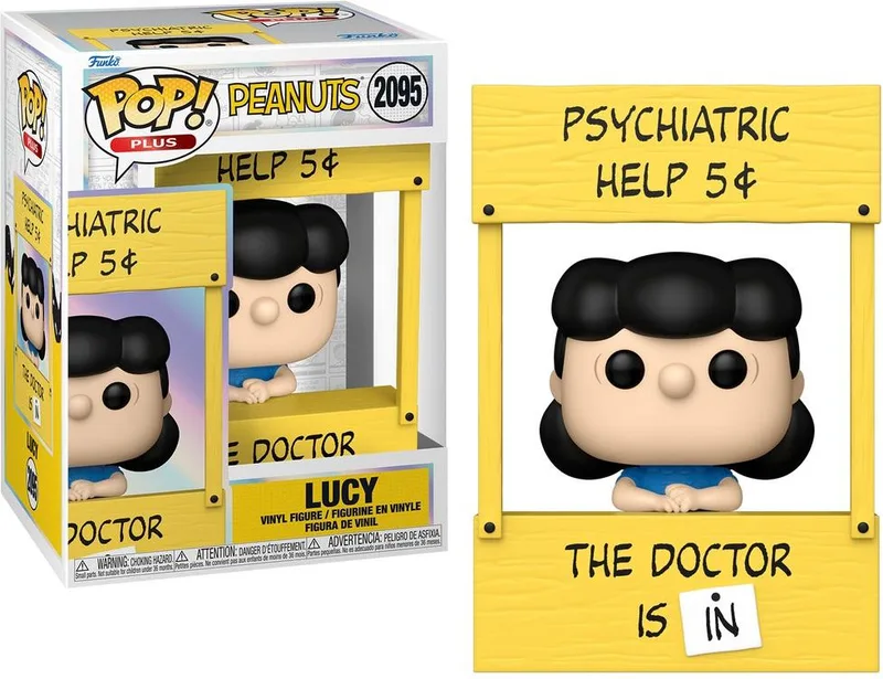 Peanuts Funko Pop Vinyl: Lucy (Psychiatric Booth) by Funko – cover