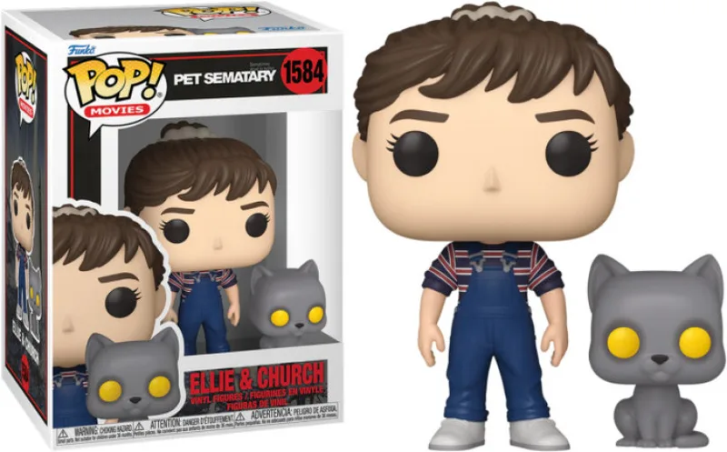 Pet Sematary Funko Pop Vinyl: Ellie & Church by Funko – cover 1 of 2
