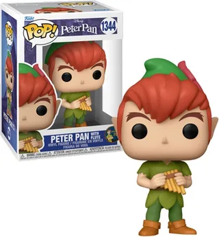 Peter Pan 70th Anniversary Funko Pop Vinyl: Peter with Flute van Funko – cover 1 van 2