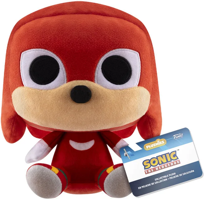 Pluche Sonic The Hedgehog - Knuckles The Echidna van Funko – cover