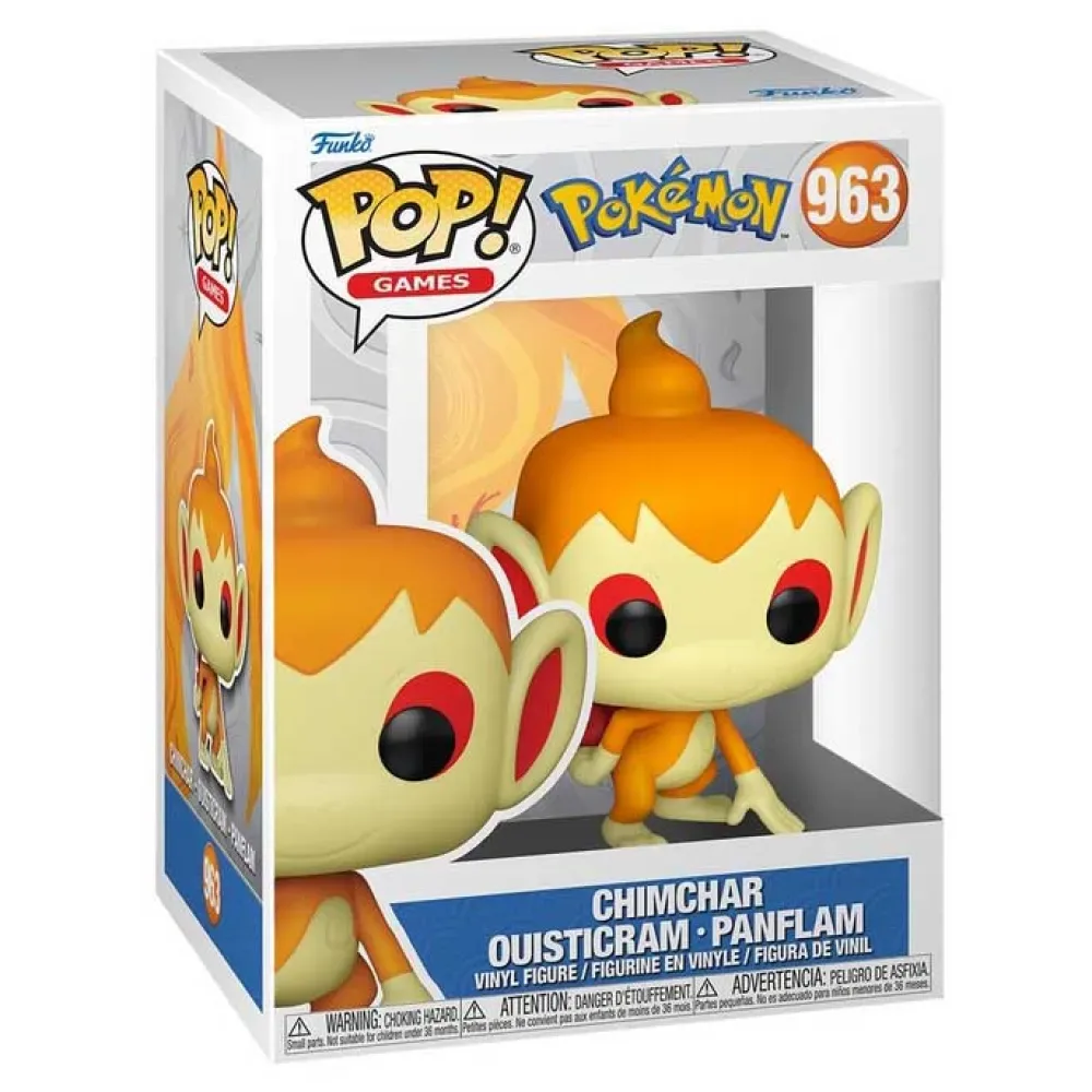 Figurine Pokémon Chimchar de Funko – jaquette