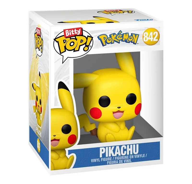 Pokémon Funko Bitty Pop! 4-Pack: Pikachu / Vaporeon / Caterpie / Cubone van Funko – cover 5 van 5