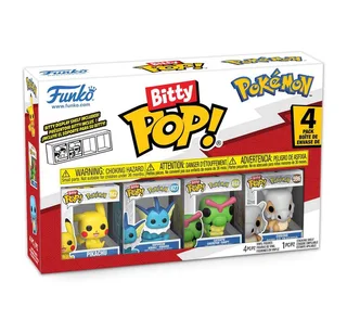 Pokémon Funko Bitty Pop! 4-Pack: Pikachu / Vaporeon / Caterpie / Cubone van Funko – cover 3 van 5