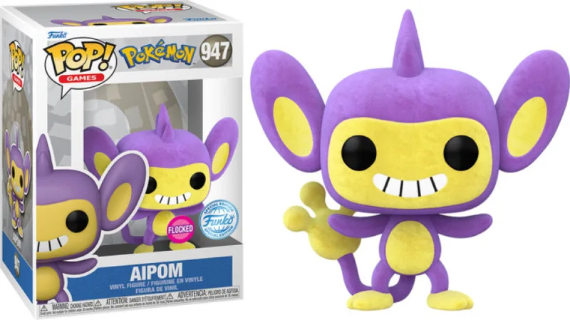 Pokemon Funko Pop Vinyl: Aipom (Flocked) by Funko – cover