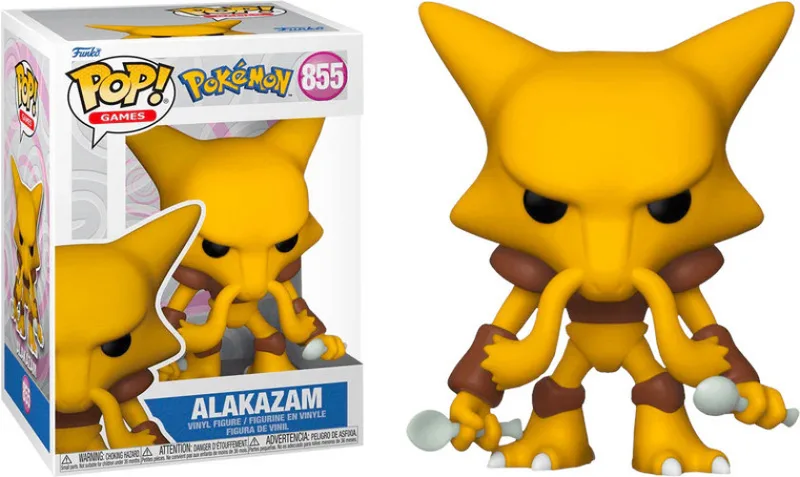 Pokemon Funko Pop Vinyl: Alakazam by Funko – cover 1 of 2