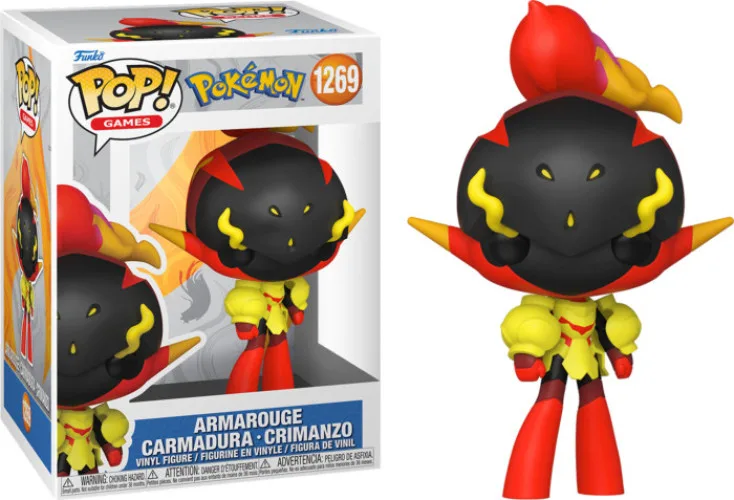 Pokemon Funko Pop Vinyl: Armarouge (1269) de Funko – jaquette