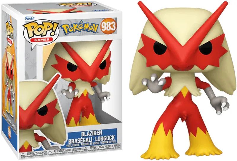 Pokemon Funko Pop Vinyl: Blaziken van Funko – cover 1 van 3