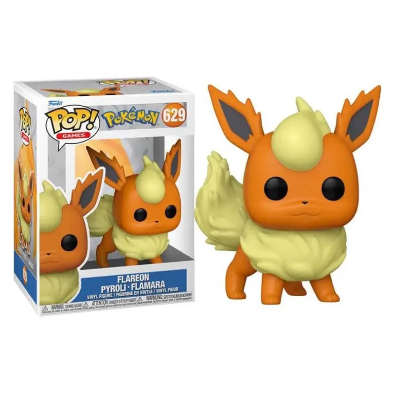 Pokemon Funko Pop Vinyl: Flareon van Funko – cover 3 van 3