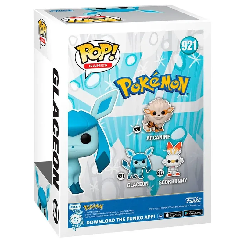 Pokemon Funko Pop Vinyl: Glaceon by Funko – cover 2 of 3