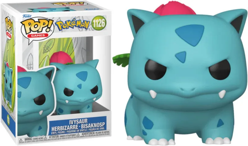 Pokemon Funko Pop Vinyl: Ivysaur van Funko – cover 1 van 2