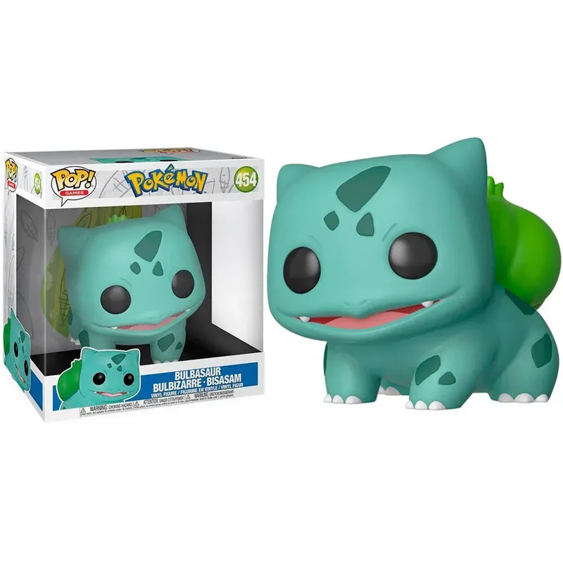 Pokemon Funko Pop Vinyl: Jumbo Size Bulbasaur van Funko – cover 3 van 3