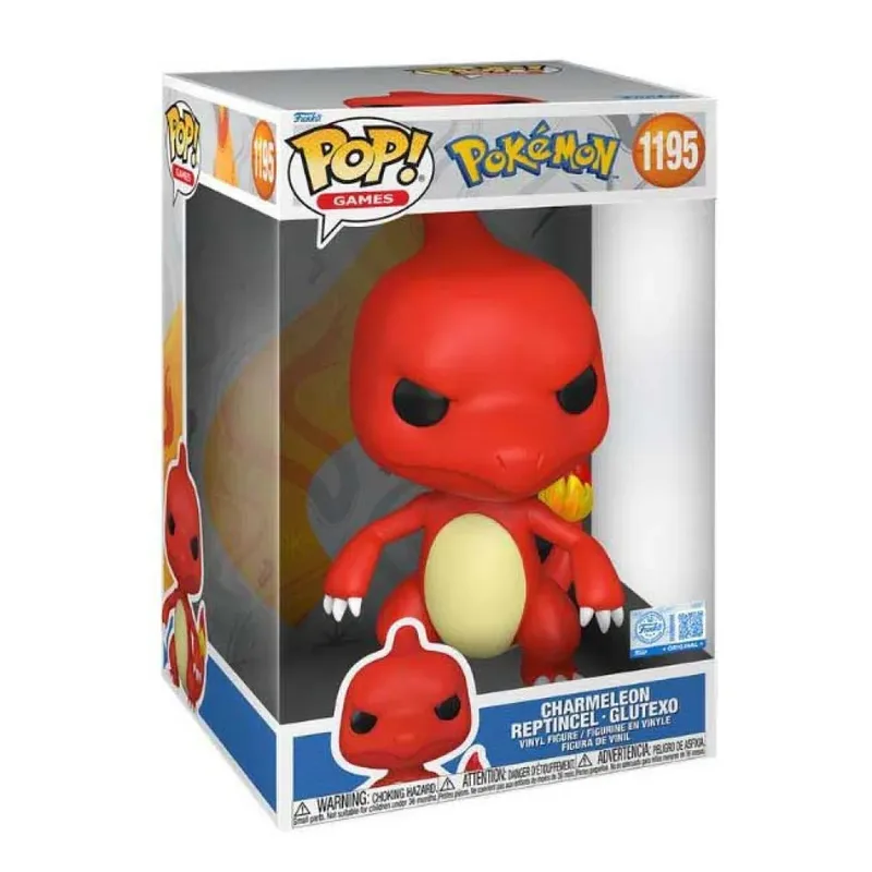 Pokemon Funko Pop Vinyl: Jumbo Size Charmeleon by Funko – cover 2 of 2