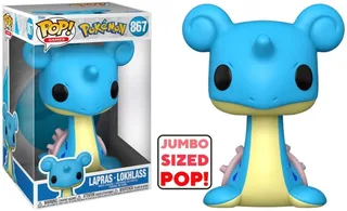 Pokemon Funko Pop Vinyl: Jumbo Size Lapras van Funko – cover 1 van 2