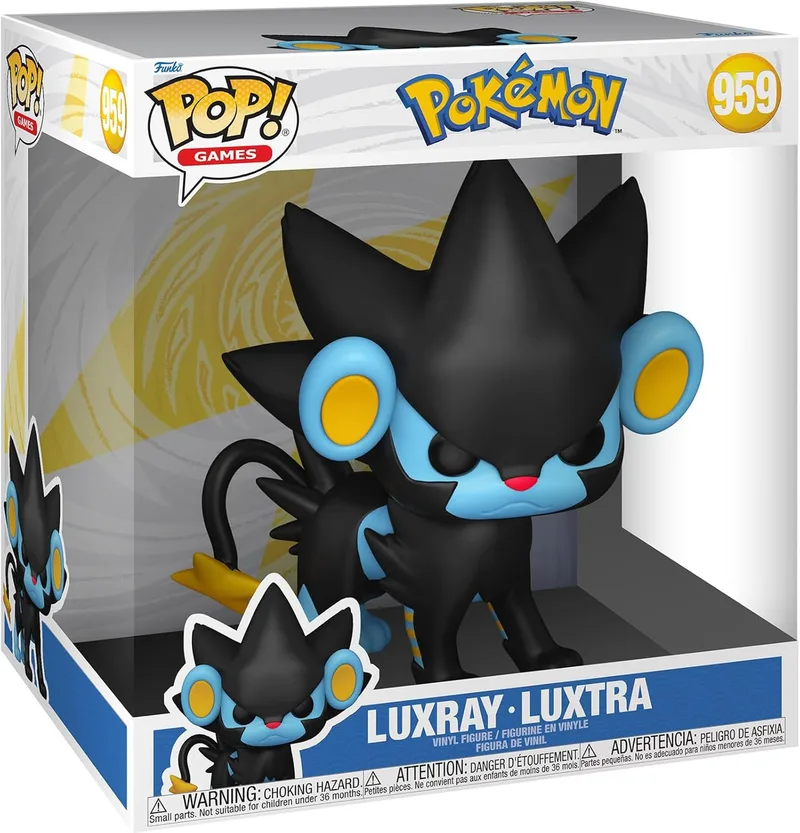 Pokemon Funko Pop Vinyl: Jumbo Size Luxray by Funko – cover