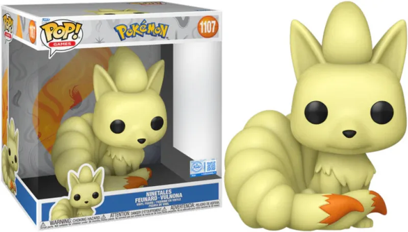 Pokemon Funko Pop Vinyl: Jumbo Size Ninetales van Funko – cover