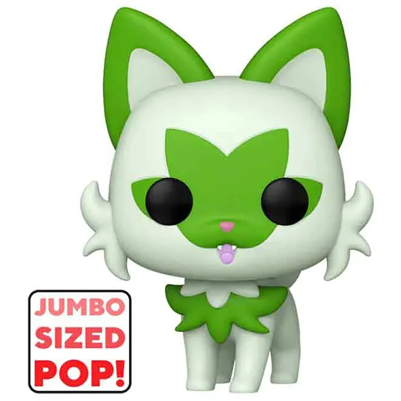 Pokemon Funko Pop Vinyl: Jumbo Size Sprigatito by Funko – cover 2 of 2