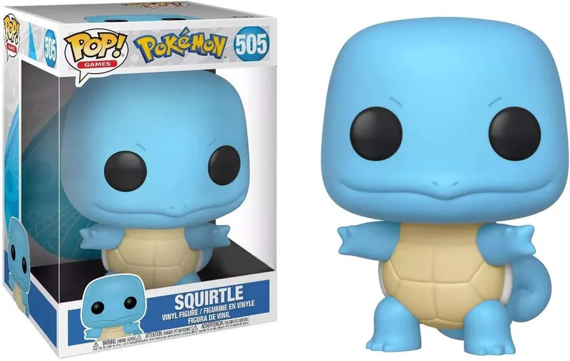 Pokemon Funko Pop Vinyl: Jumbo Size Squirtle van Funko – cover 1 van 3