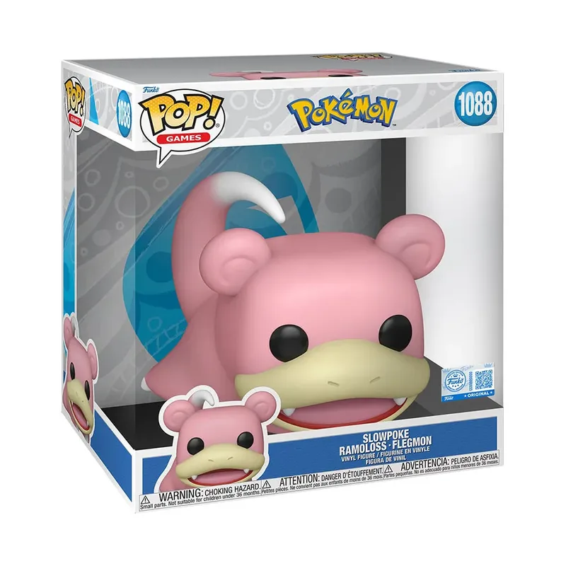 Pokemon Funko Pop Vinyl: Jumbo Slowpoke van Funko – cover 2 van 2